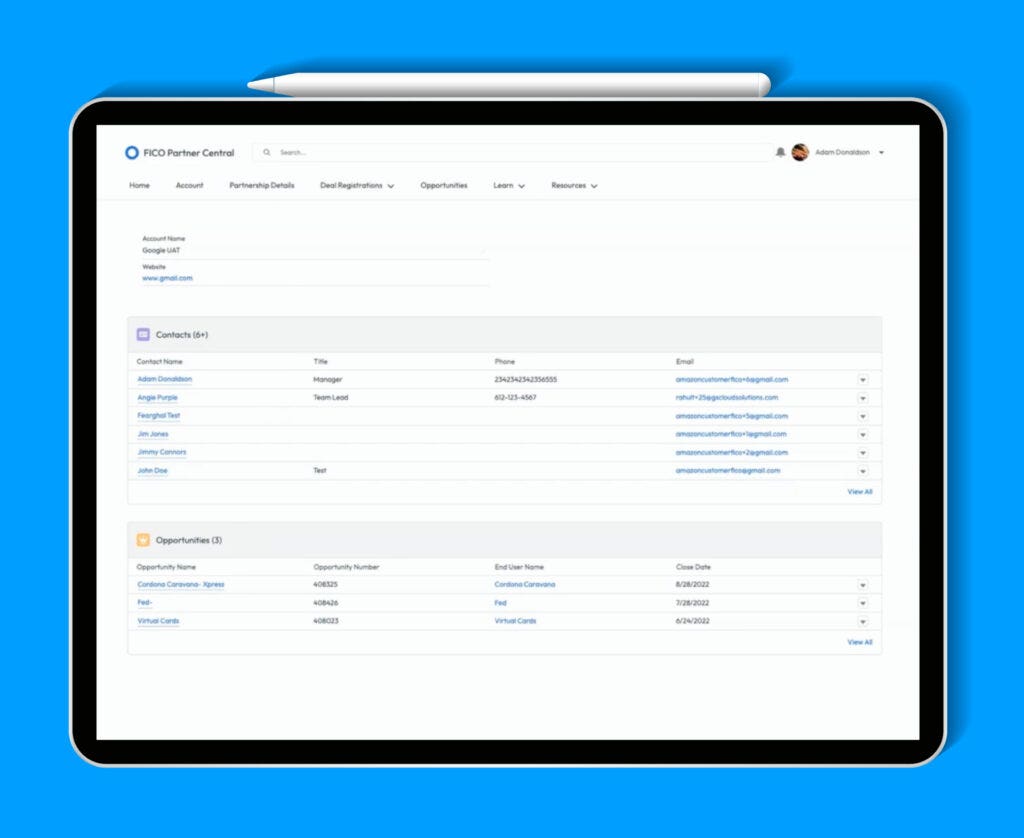 FICO Partner Registration