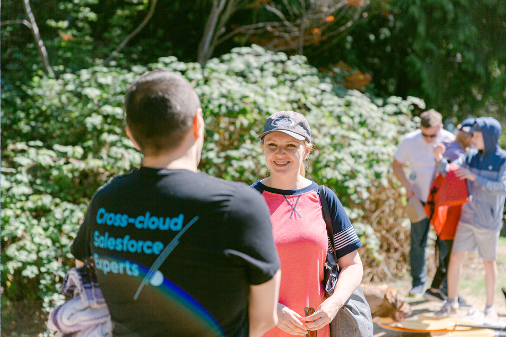 Groundswellers attend our annual summer picnic where employees can catch up and connect as cross-cloud Salesforce experts. Our annual summer picnic is just one reason why Groundswell Cloud Solutions is one of Canada's top employers  