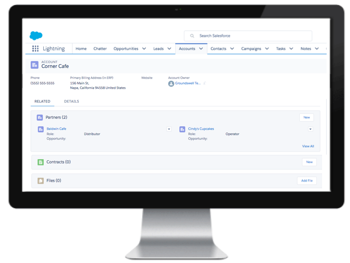 Partners Related List for Salesforce Lightning Experience